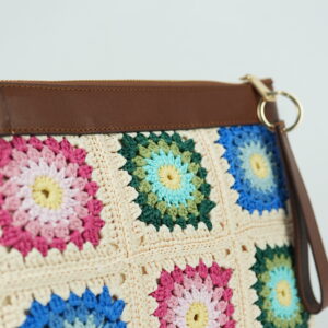 Fiora El Örgüsü Clutch Çanta - Görsel 3